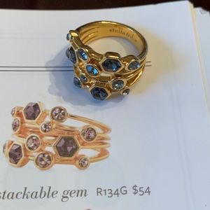 Stella and Dot “Stackable Gem” Ring sz 7